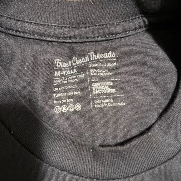 Fresh Clean Threads Mens T Shirts - Pack of 5 Assorted Colors Size Med Brand New - Picture 3 of 7